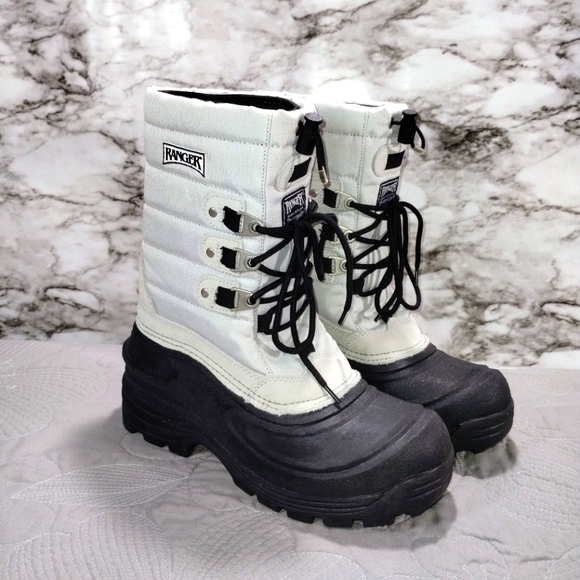 Ranger Shoes - Ranger Tundra II Womens Gray Thermolite Outdoor Winter Snow Boots Size 7 EUC